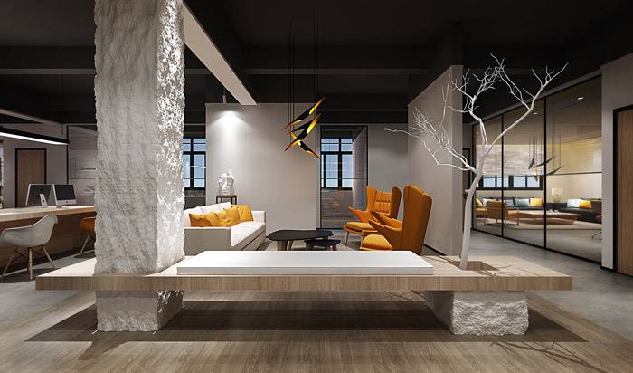 辦公室接待區裝修小技巧，打造人性化辦公空間(圖3)