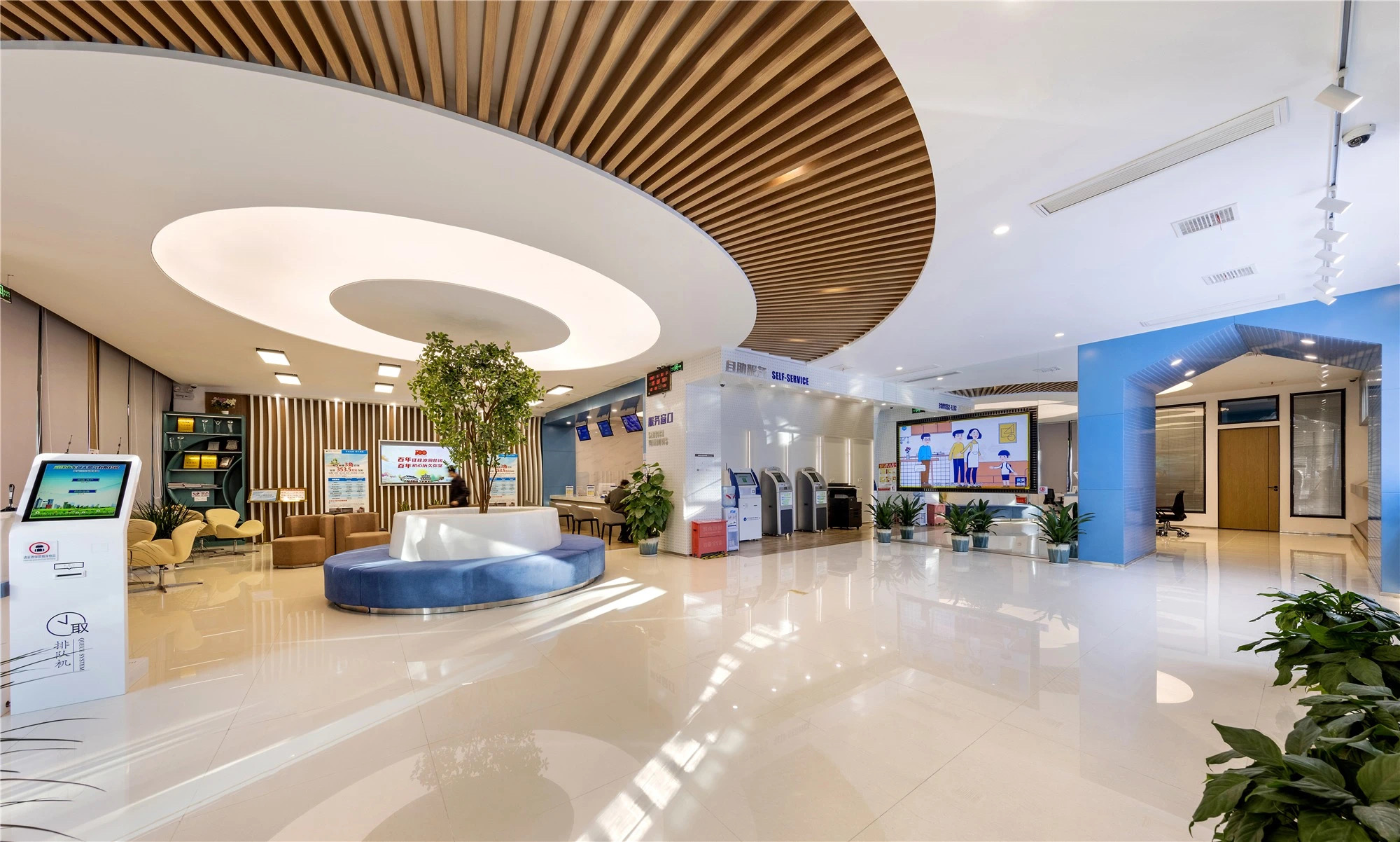 【案例賞析】武漢市車都天然氣營業(yè)廳完工實景展示，開放多元，活力共享！(圖6)