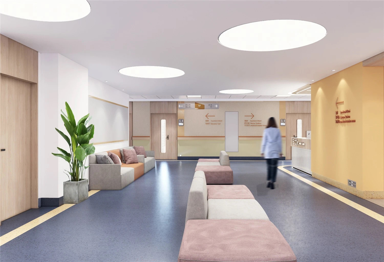 【醫(yī)院案例】婦產(chǎn)醫(yī)院這樣設(shè)計，簡而不失其華！(圖11)