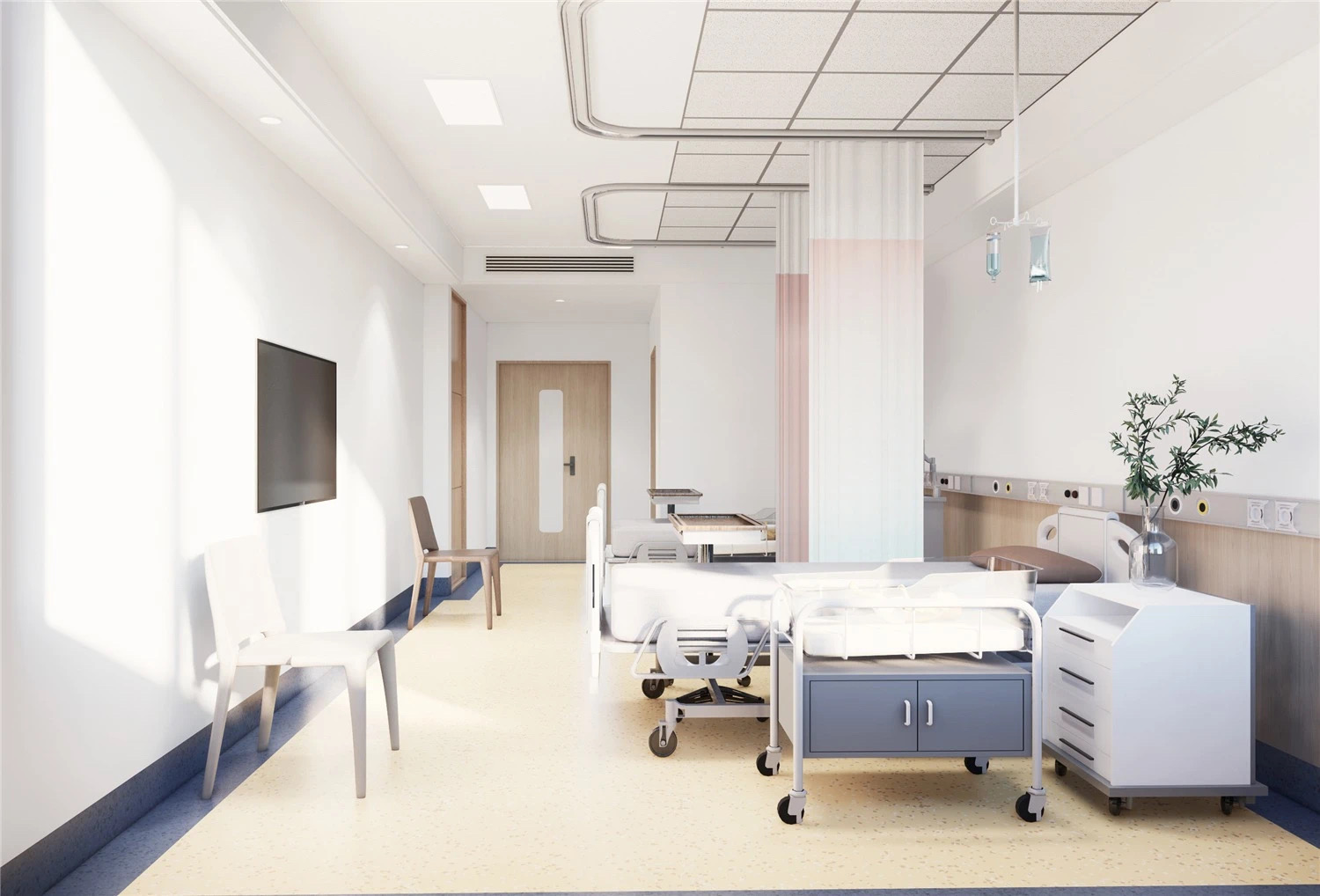 【醫(yī)院案例】婦產(chǎn)醫(yī)院這樣設(shè)計，簡而不失其華！(圖5)