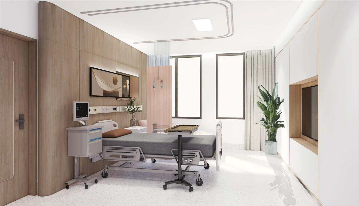 【醫(yī)院案例】婦產(chǎn)醫(yī)院這樣設(shè)計，簡而不失其華！(圖8)