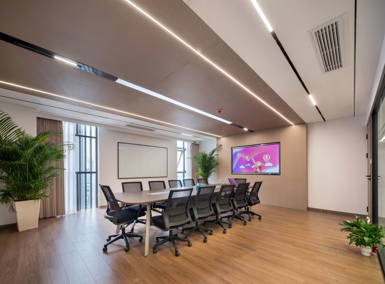 【完工案例】三相電力8000+㎡辦公室裝修項目圓滿交付并投入使用(圖31) 【完工案例】三相電力8000+㎡辦公室裝修項目圓滿交付并投入使用(圖31)